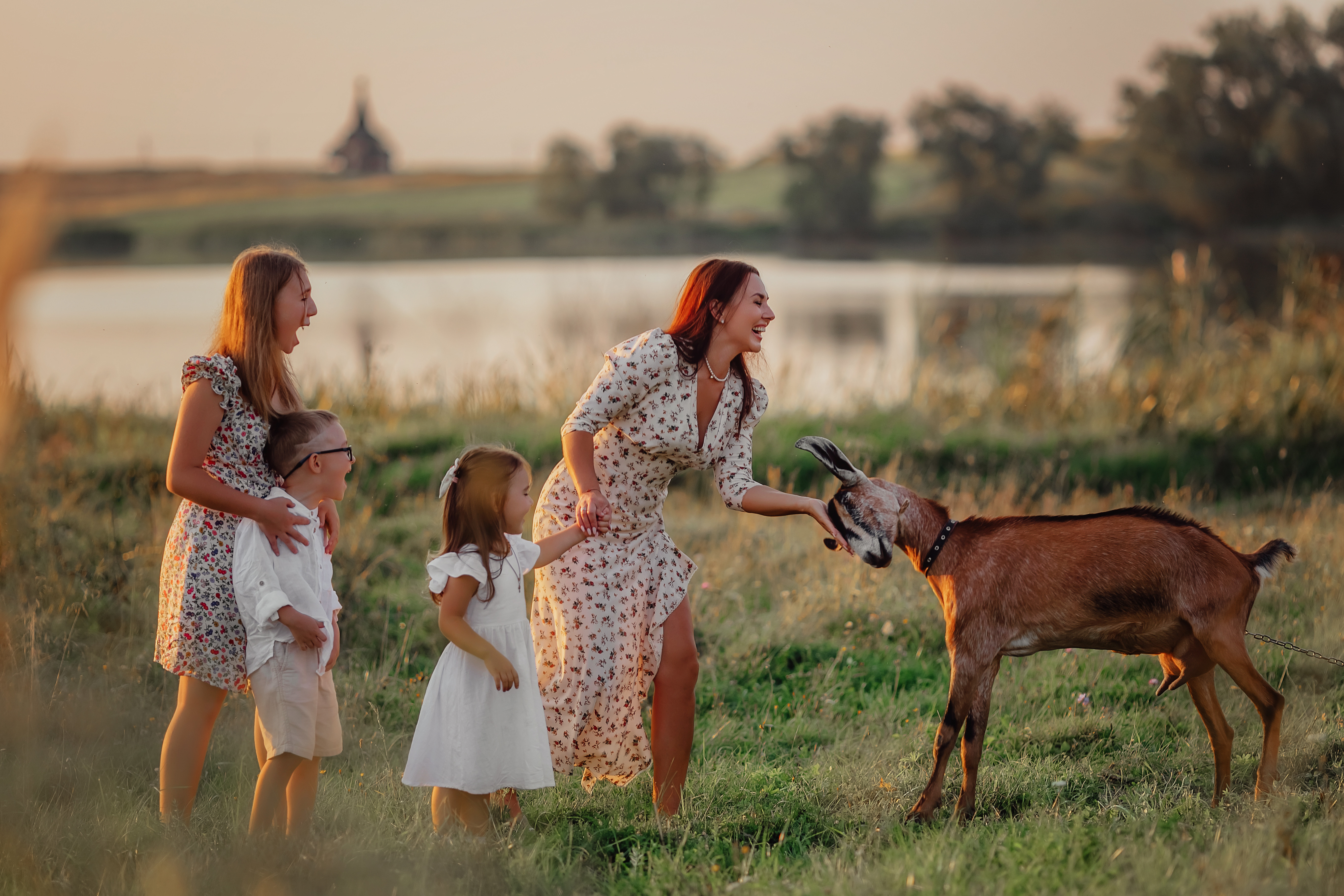 Летние дни в деревне
