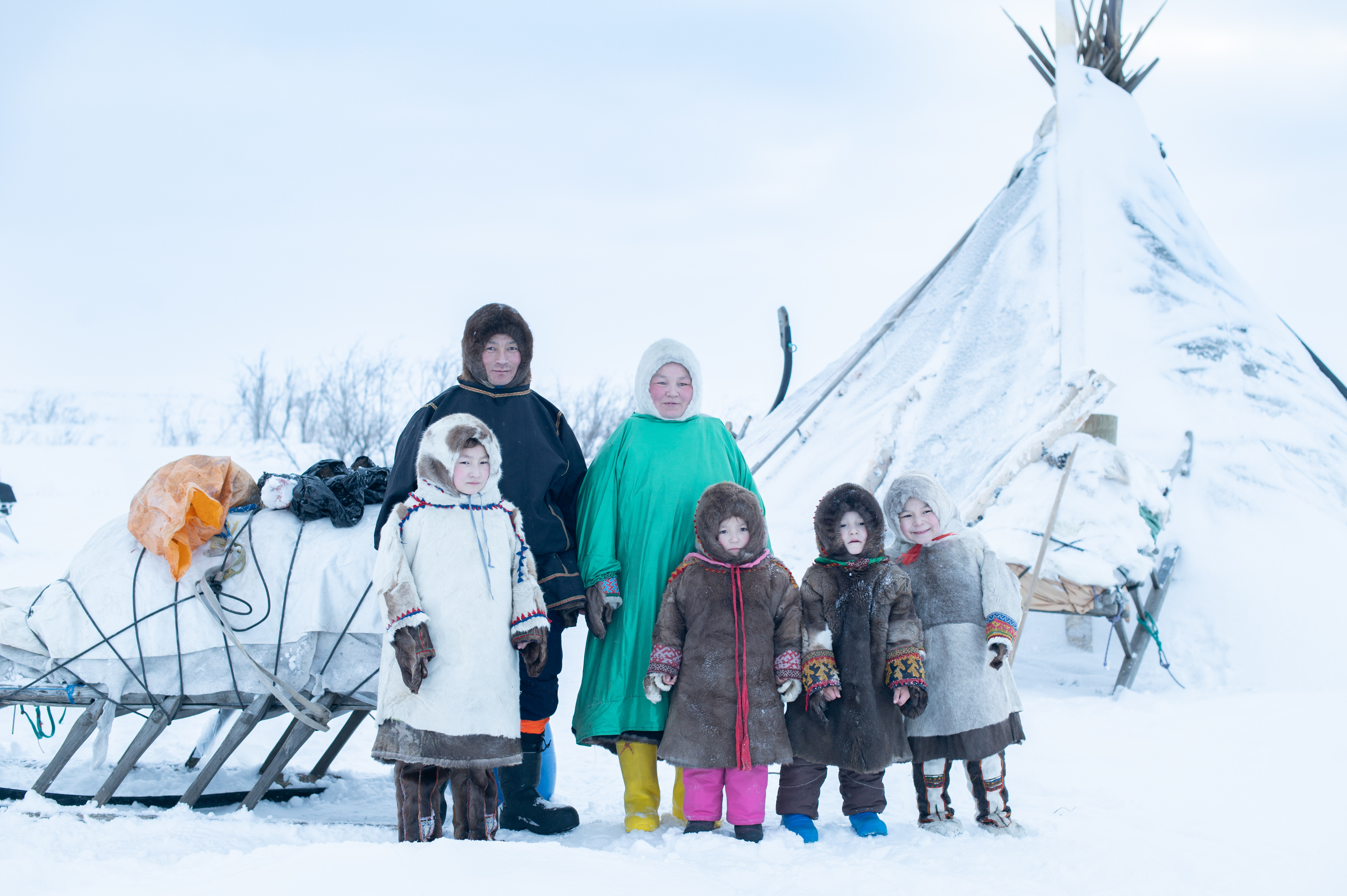 Семья оленеводов