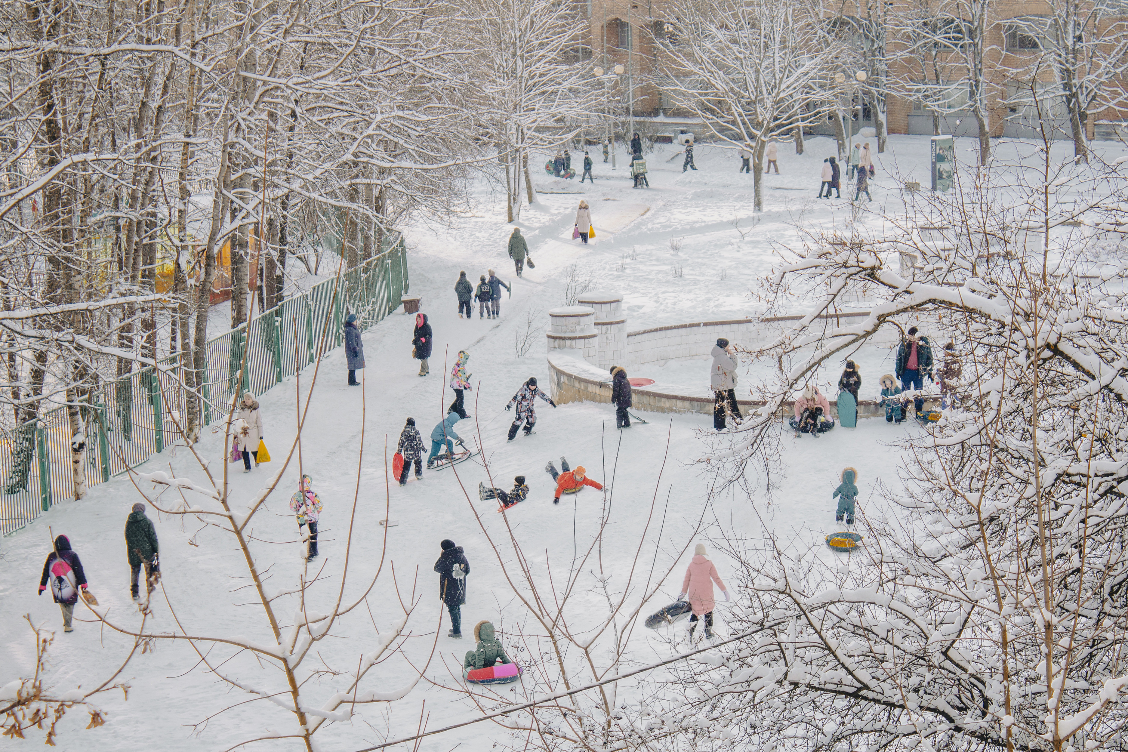 Зимние забавы