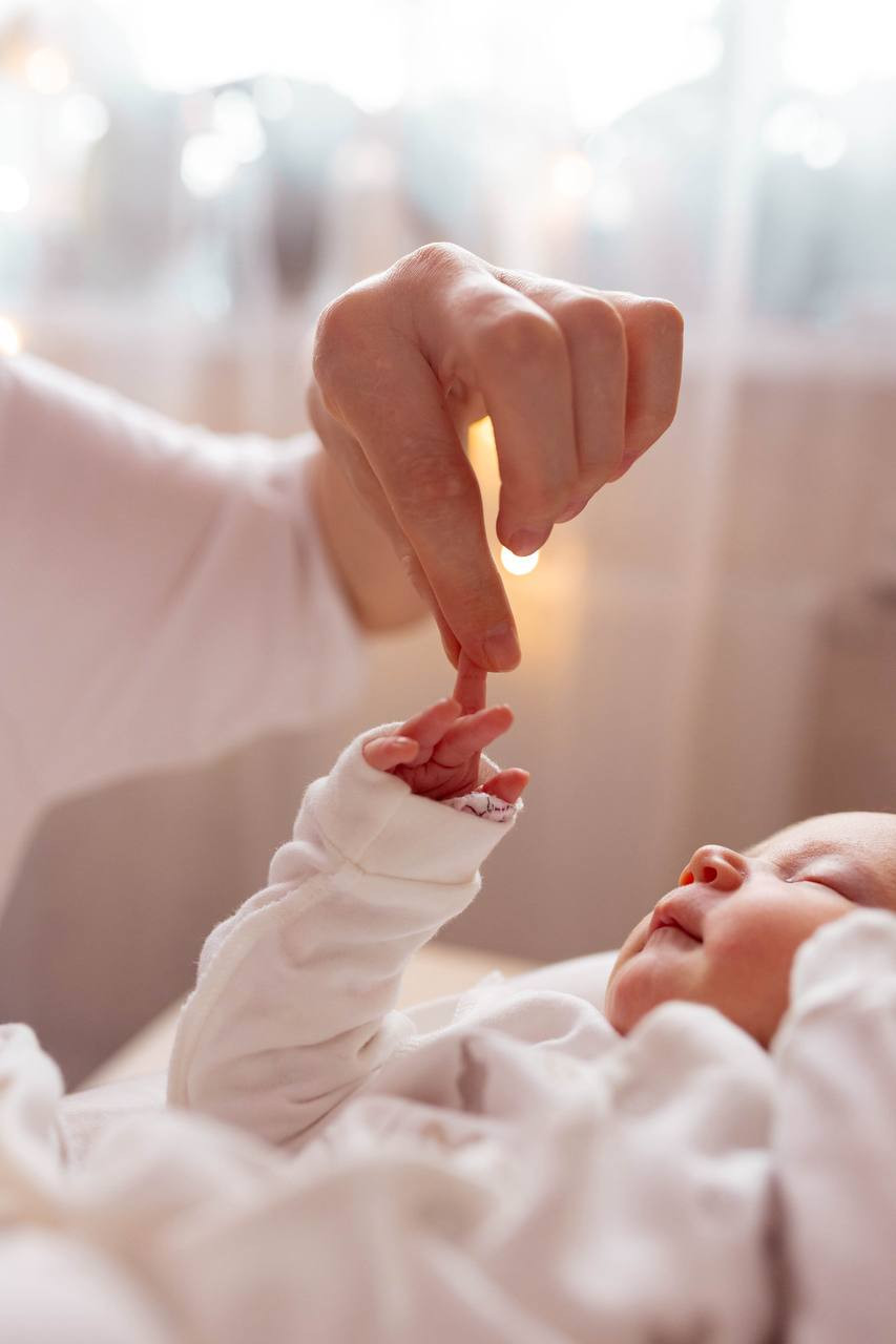 Съемка новорожденным